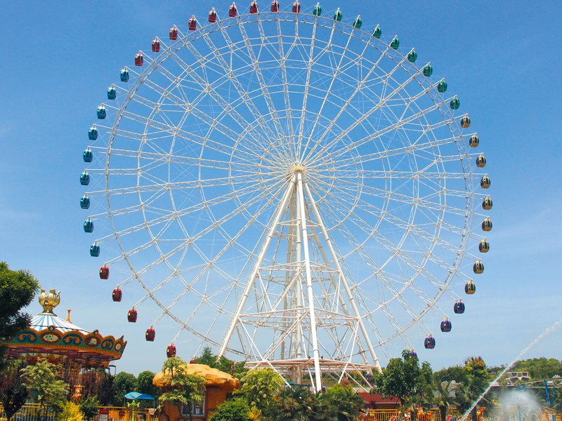 89m truss-type ferris wheel