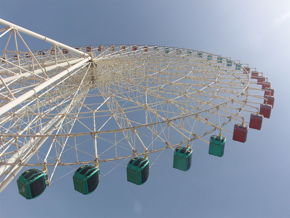 89m Truss-type ferris wheel