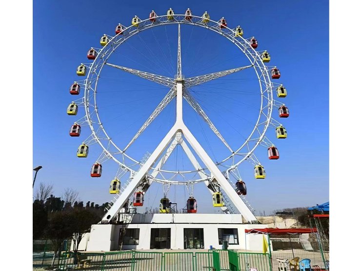 49 meter zigzag column Ferris wheel